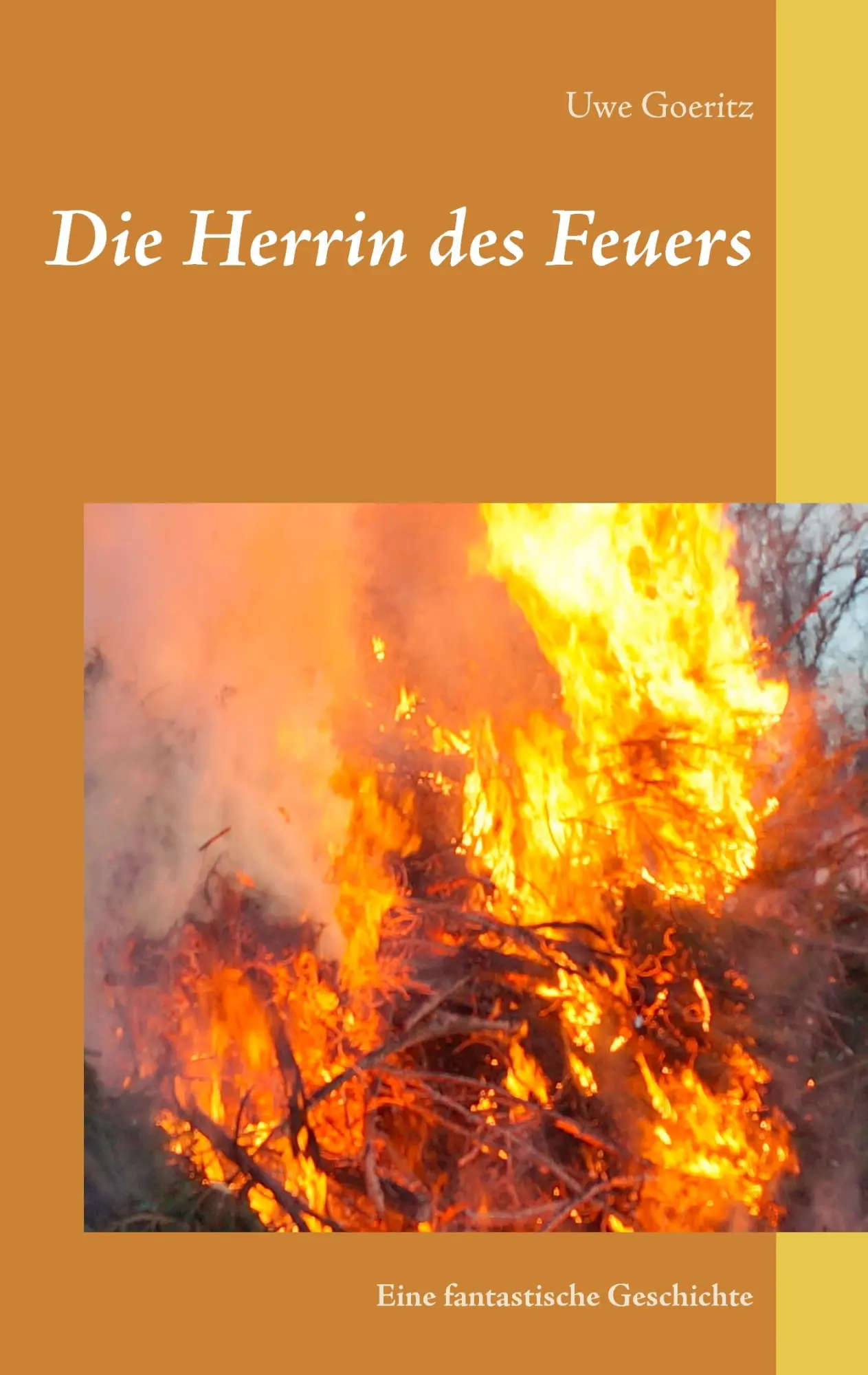 Cover: 9783739224411 | Die Herrin des Feuers | Eine fantastische Geschichte | Uwe Goeritz