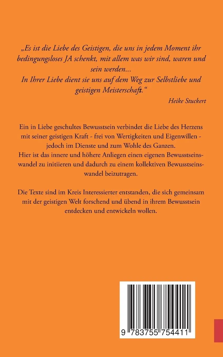 Rückseite: 9783755754411 | Schulung des Bewusstseins - Sananda Inspirationen | Band 7 | Stuckert