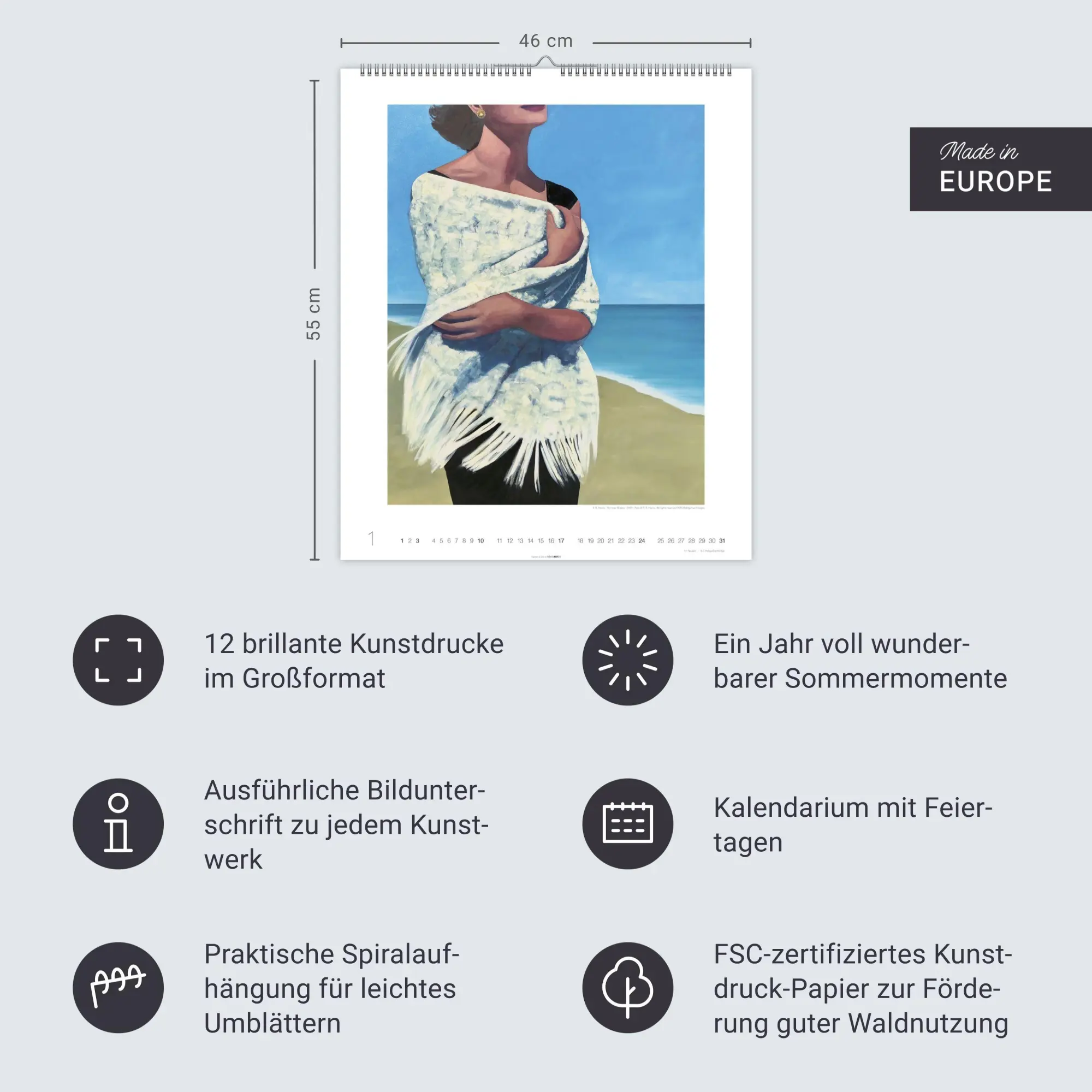 Bild: 9783839904411 | Summertime - T.S.Harris Kalender 2027 | T S Harris | Kalender | 14 S.
