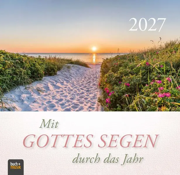Cover: 9783866874411 | Mit Gottes Segen durch das Jahr 2027 | Aufstellkalender | Kalender