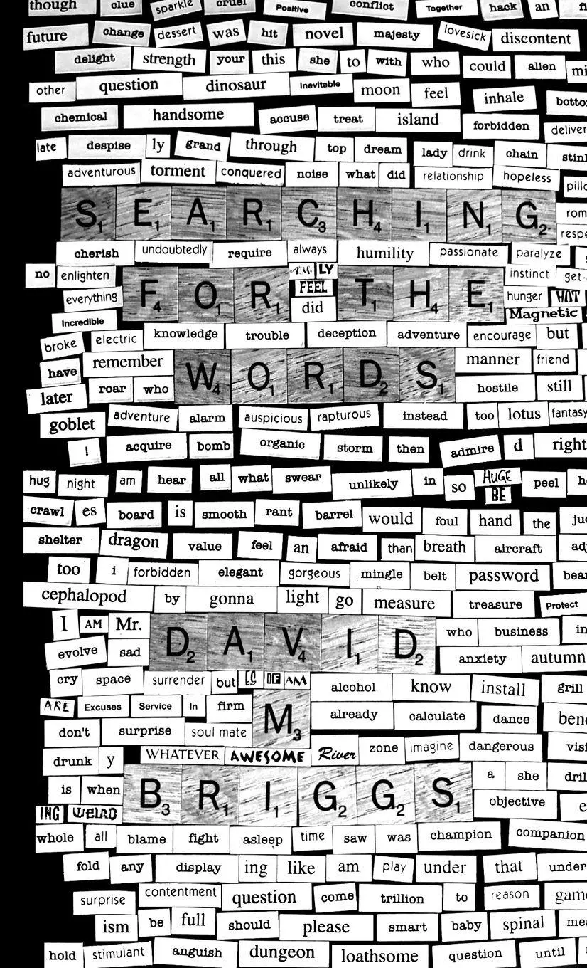 Cover: 9781458324511 | Searching for the Words | Magnet Poems | David M. Briggs | Taschenbuch