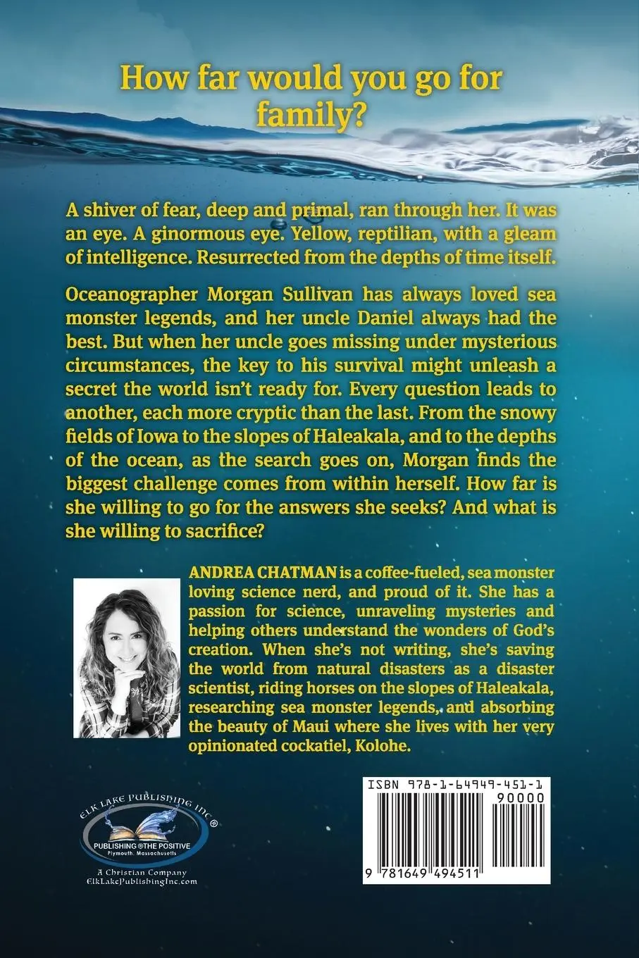 Rückseite: 9781649494511 | Beneath the Deep | Andrea Chatman | Taschenbuch | Englisch | 2021