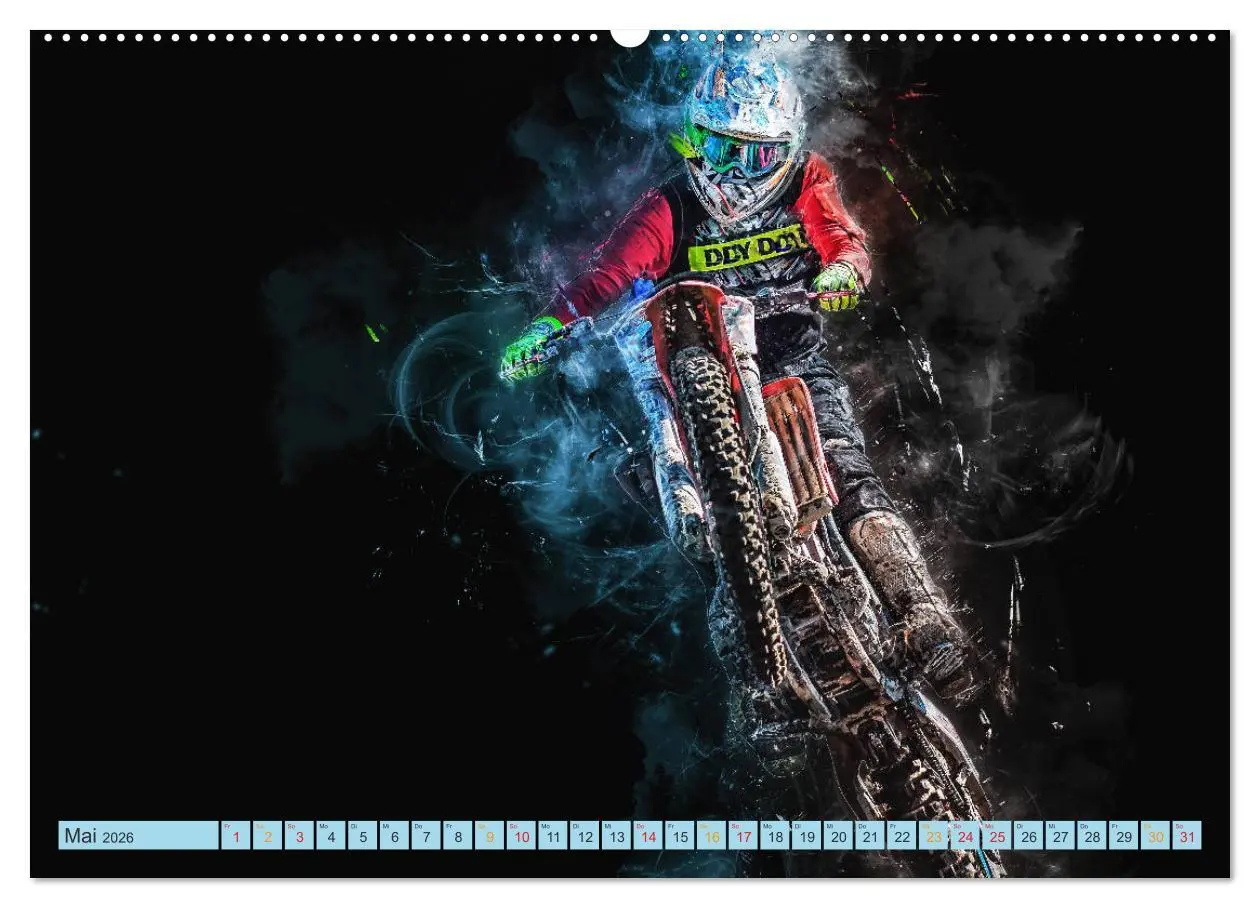 Bild: 9783457754511 | Motocross - extrem cool (hochwertiger Premium Wandkalender 2026 DIN...