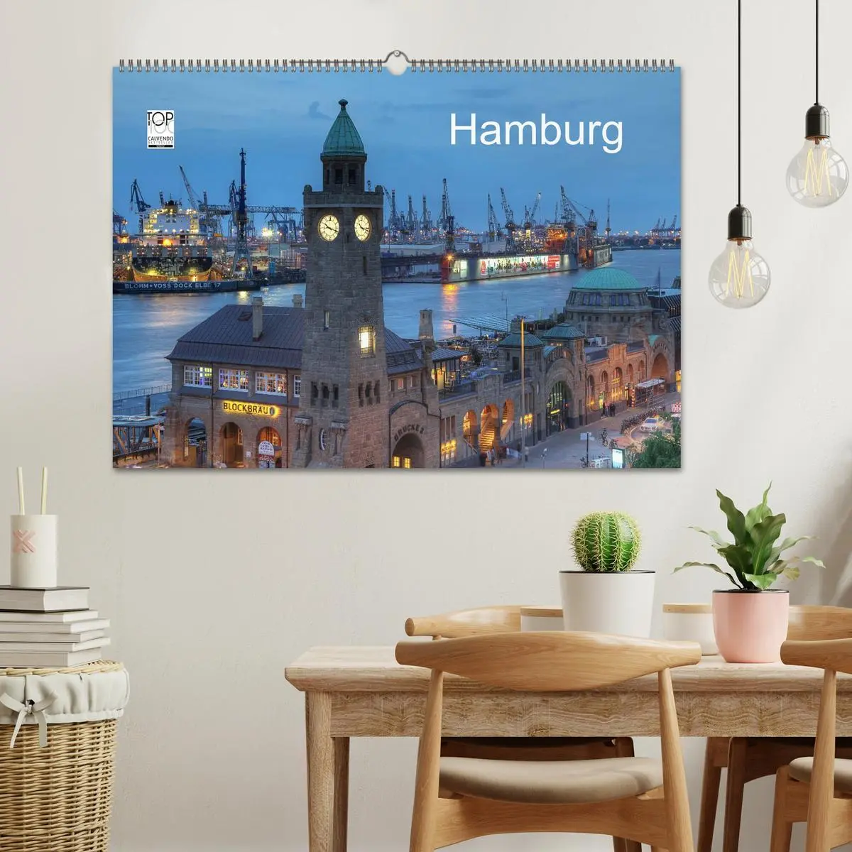 Bild: 9783516224511 | Hamburg (Wandkalender 2026 DIN A2 quer), CALVENDO Monatskalender