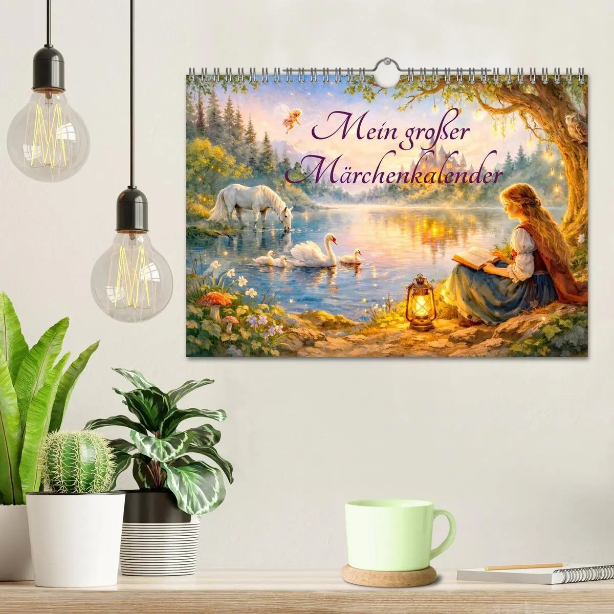 Bild: 9783516774511 | Mein großer Märchenkalender (Wandkalender 2027 DIN A4 quer),...