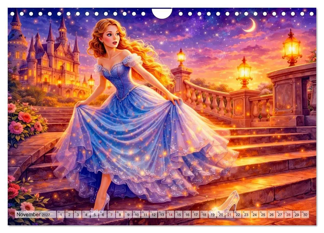 Bild: 9783516774511 | Mein großer Märchenkalender (Wandkalender 2027 DIN A4 quer),...
