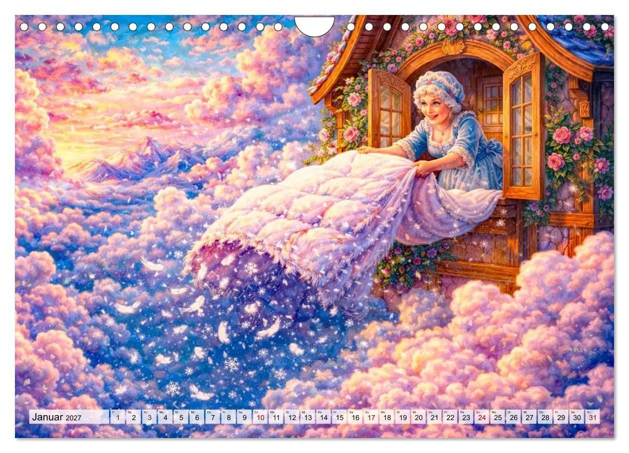 Bild: 9783516774511 | Mein großer Märchenkalender (Wandkalender 2027 DIN A4 quer),...