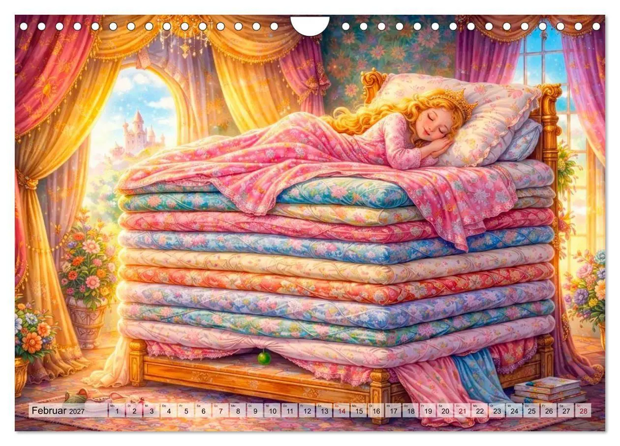 Bild: 9783516774511 | Mein großer Märchenkalender (Wandkalender 2027 DIN A4 quer),...