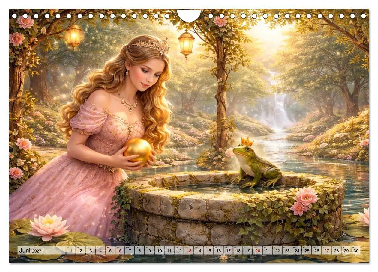 Bild: 9783516774511 | Mein großer Märchenkalender (Wandkalender 2027 DIN A4 quer),...