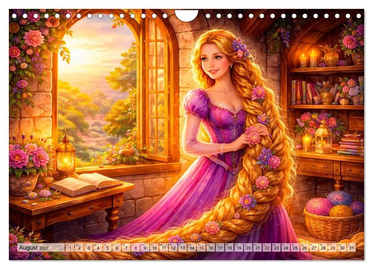 Bild: 9783516774511 | Mein großer Märchenkalender (Wandkalender 2027 DIN A4 quer),...