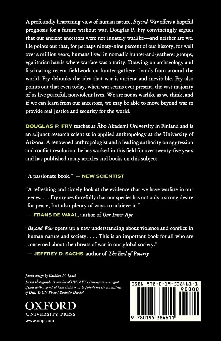 Rückseite: 9780195384611 | Beyond War | The Human Potential for Peace | Douglas P. Fry | Buch