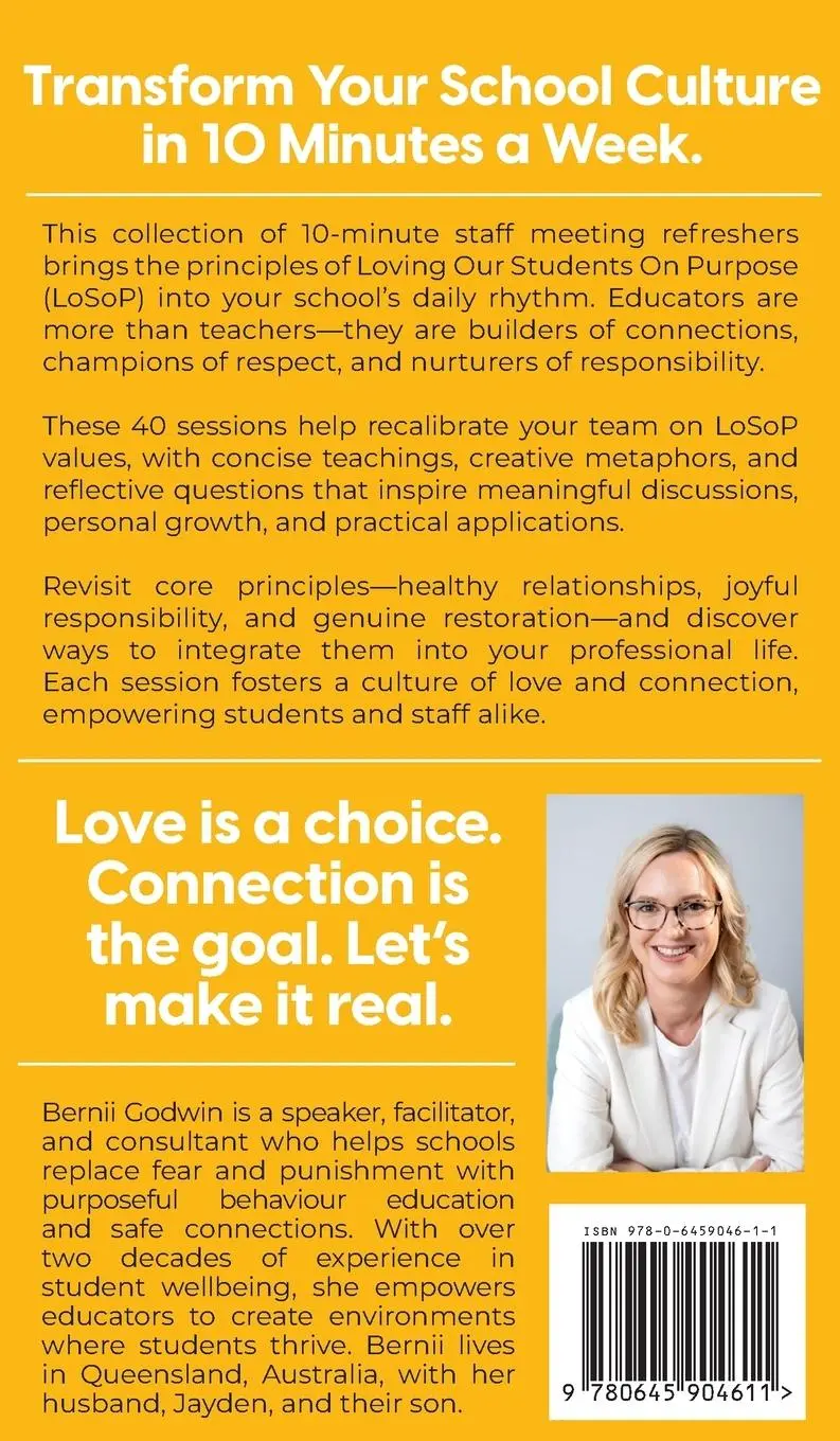 Rückseite: 9780645904611 | Loving Our Students On Purpose (LOSOP) Momentum | Bernii Godwin | Buch