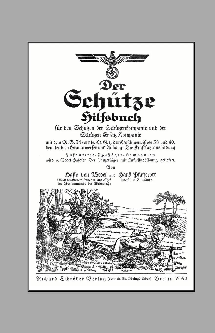 Cover: 9781843424611 | Der Schutze Hilfsbuch (Rifleman OS Handbook) | Hasso von Wedel (u. a.)