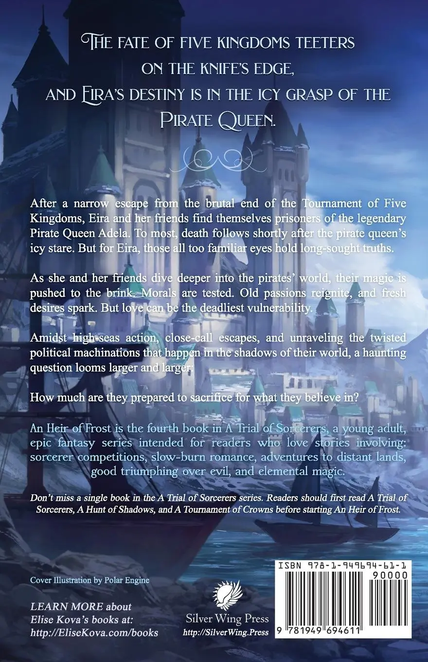 Rückseite: 9781949694611 | An Heir of Frost | Elise Kova | Taschenbuch | Englisch | 2024