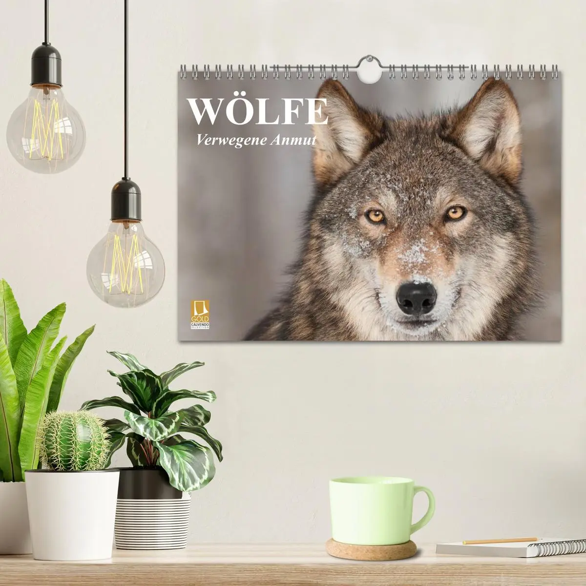 Bild: 9783516144611 | Wölfe. Verwegene Anmut (Wandkalender 2026 DIN A4 quer), CALVENDO...