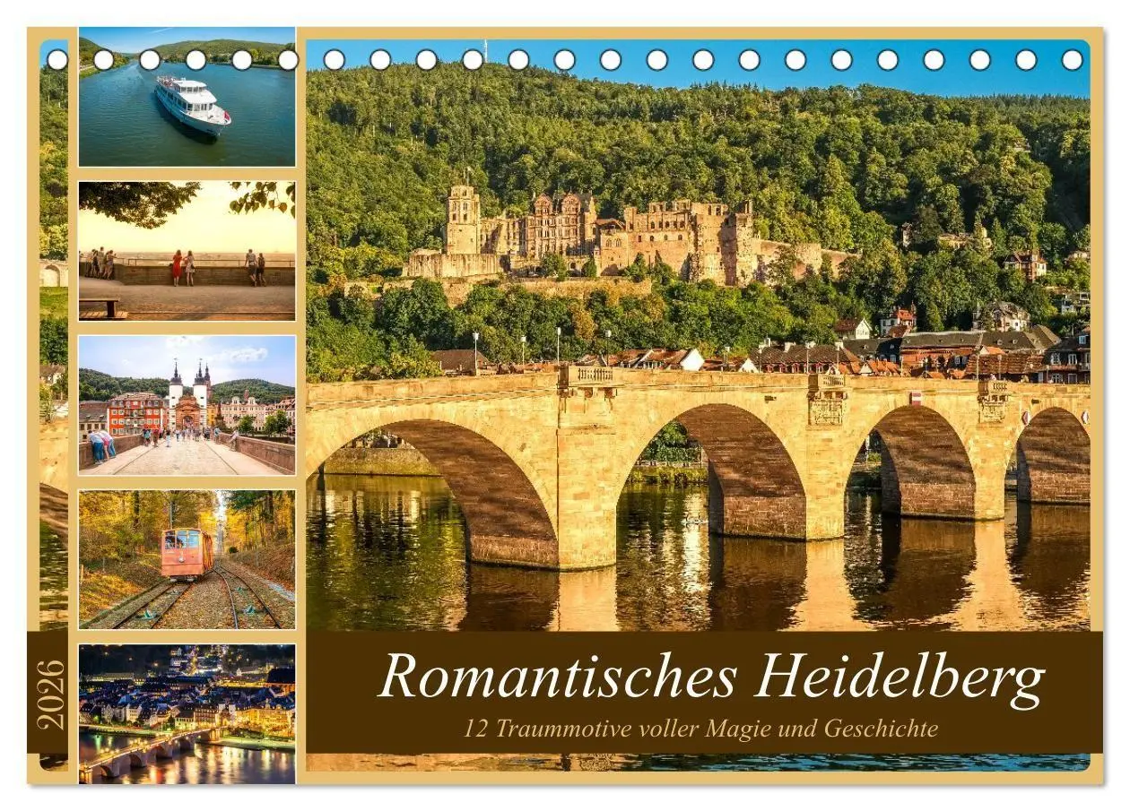 Cover: 9783516694611 | Romantisches Heidelberg - 12 Traummotive voller Magie und...