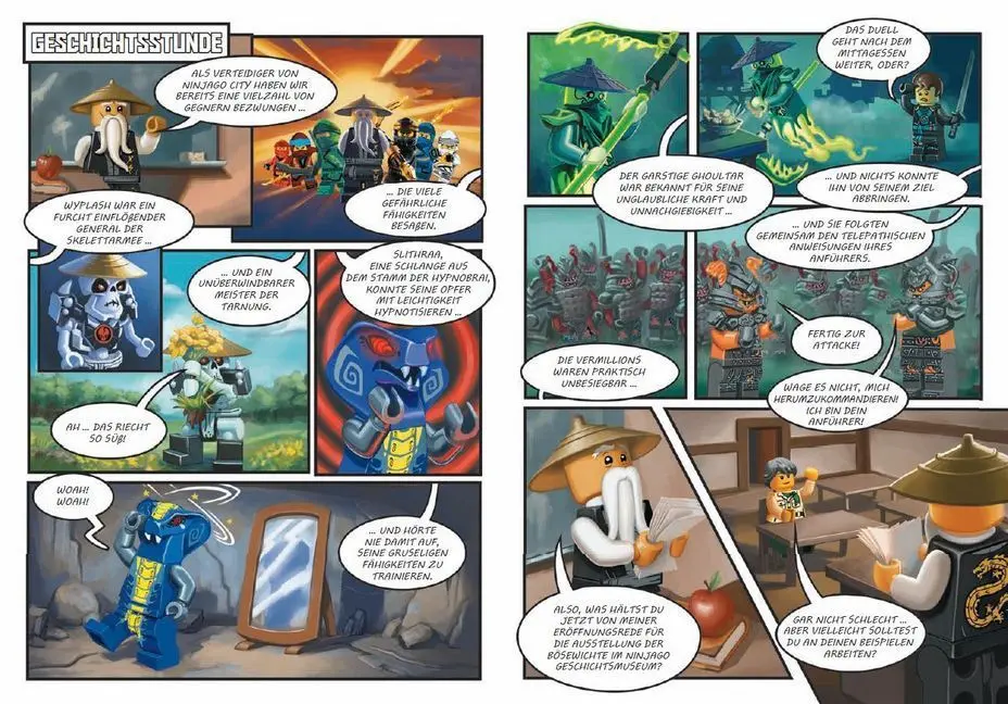 Bild: 9783960804611 | LEGO Ninjago - Rätselmalspaß mit Comics | Ameet Verlag | Taschenbuch