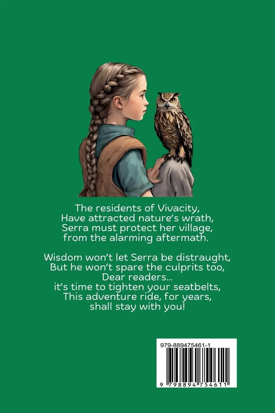 Rückseite: 9798894754611 | The Tale of Village Vivacity | Suhaavi Kaur Sachdeva | Taschenbuch