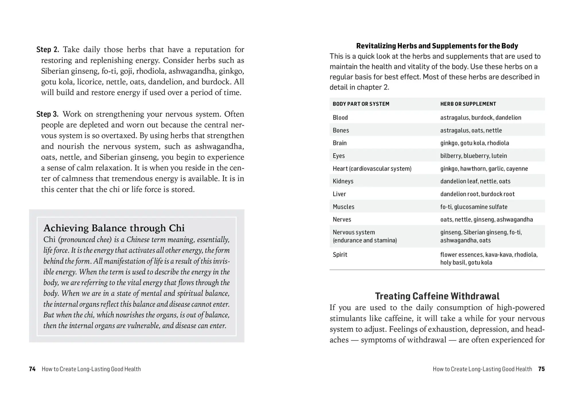 Bild: 9781612124711 | Herbs for Long-Lasting Health | Rosemary Gladstar | Taschenbuch | 2014
