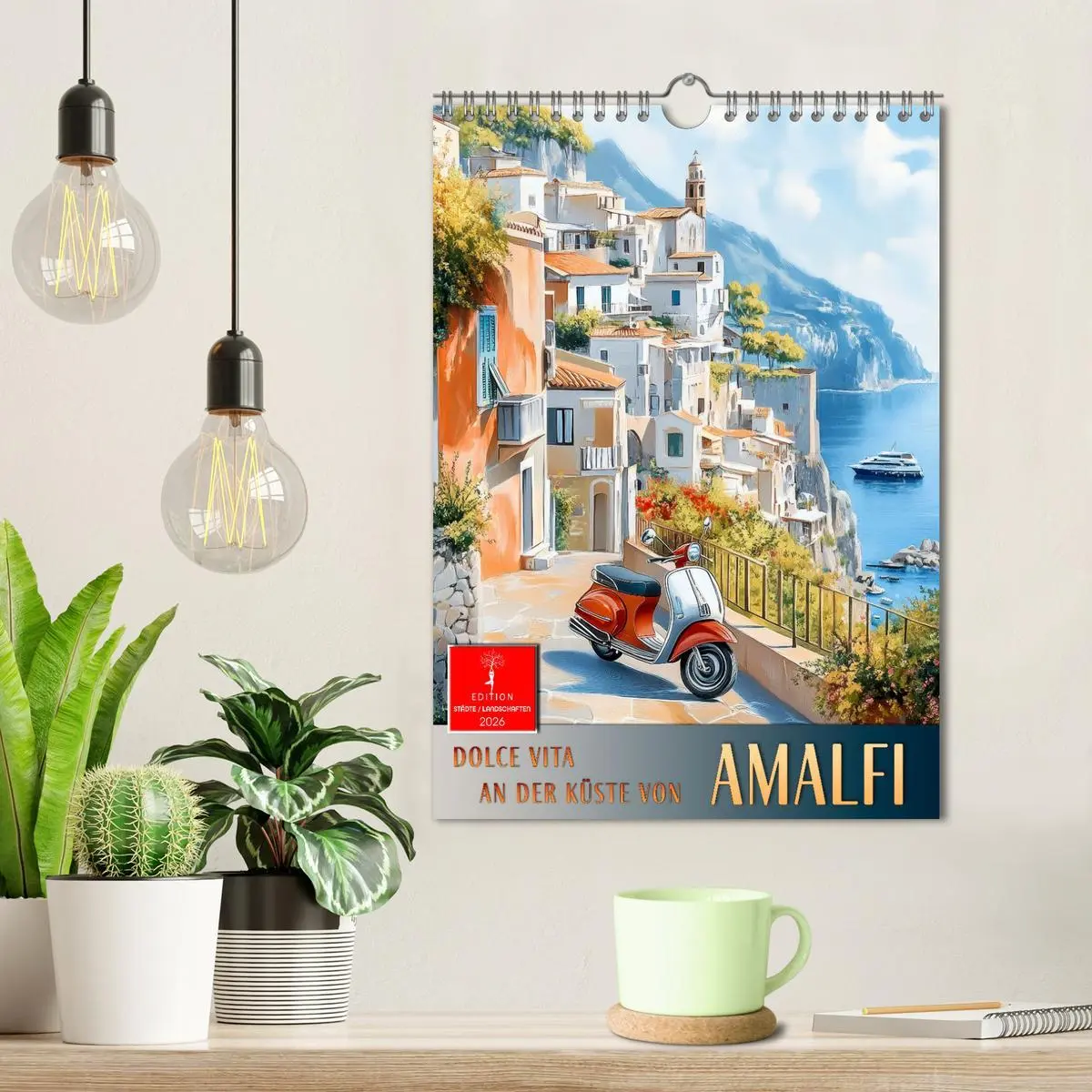 Bild: 9783457284711 | Dolce Vita an der Küste von Amalfi (Wandkalender 2026 DIN A4 hoch),...