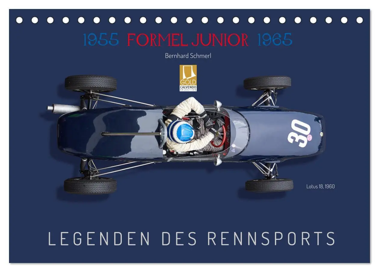 Cover: 9783457594711 | Legenden des Rennsports - Formel Junior 1955-1965 (Tischkalender...