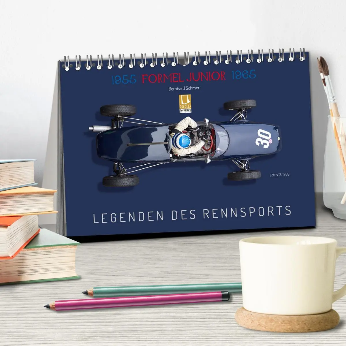 Bild: 9783457594711 | Legenden des Rennsports - Formel Junior 1955-1965 (Tischkalender...