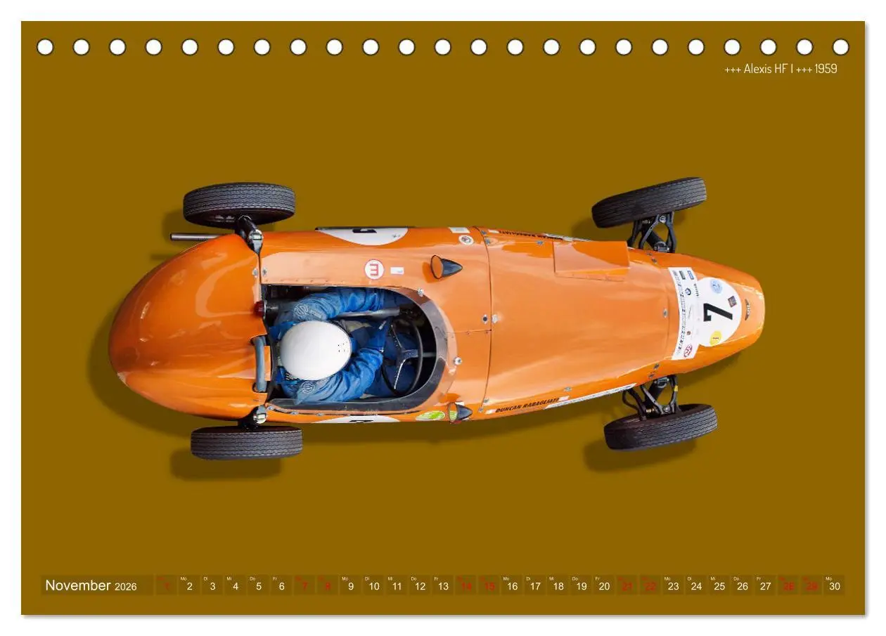 Bild: 9783457594711 | Legenden des Rennsports - Formel Junior 1955-1965 (Tischkalender...