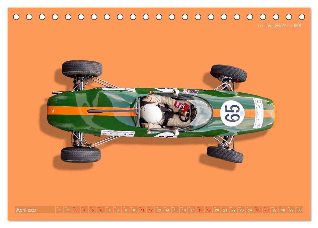 Bild: 9783457594711 | Legenden des Rennsports - Formel Junior 1955-1965 (Tischkalender...