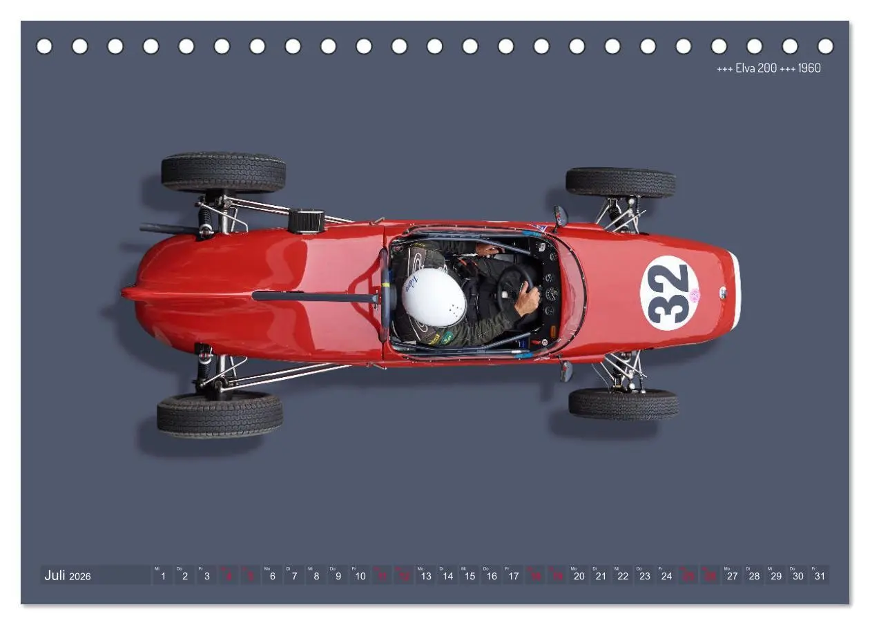 Bild: 9783457594711 | Legenden des Rennsports - Formel Junior 1955-1965 (Tischkalender...