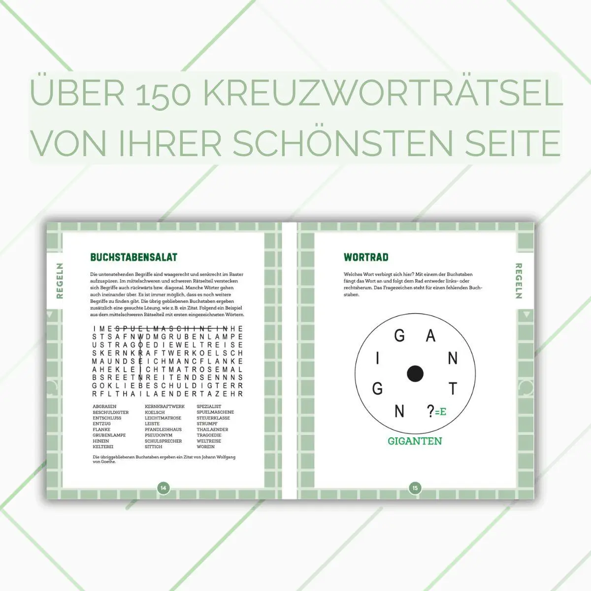 Bild: 9783735854711 | Rätselwelten - Kreuzworträtsel Vielfalt 4 Der Rätselklassiker in...