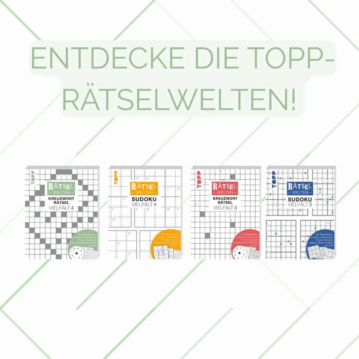 Bild: 9783735854711 | Rätselwelten - Kreuzworträtsel Vielfalt 4 Der Rätselklassiker in...