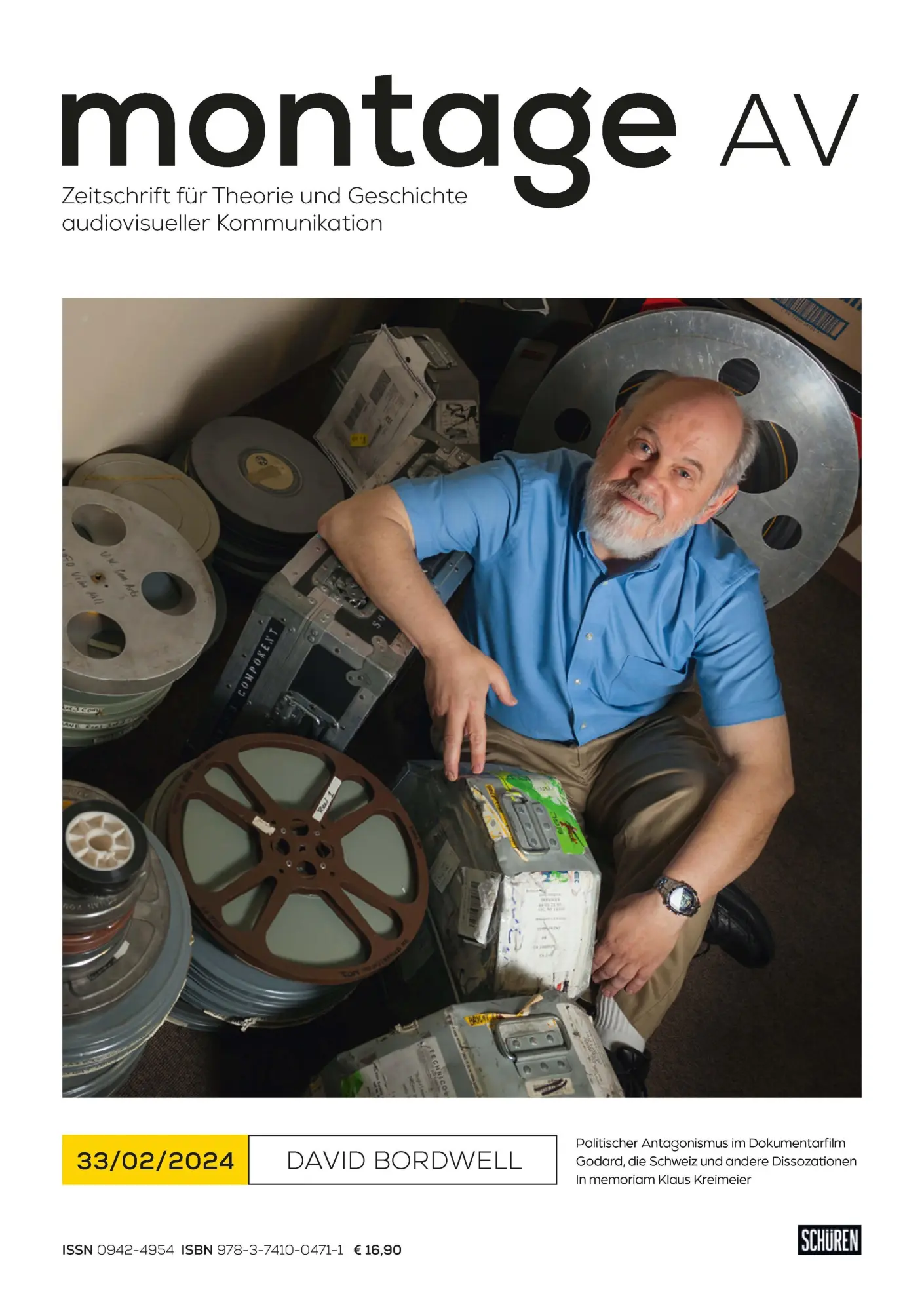Cover: 9783741004711 | David Bordwell | Kommunikation | Taschenbuch | Montage AV | 160 S.