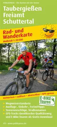 Cover: 9783899204711 | Rad- und Wanderkarte Taubergießen - Freiamt - Schuttertal 1 : 50 000