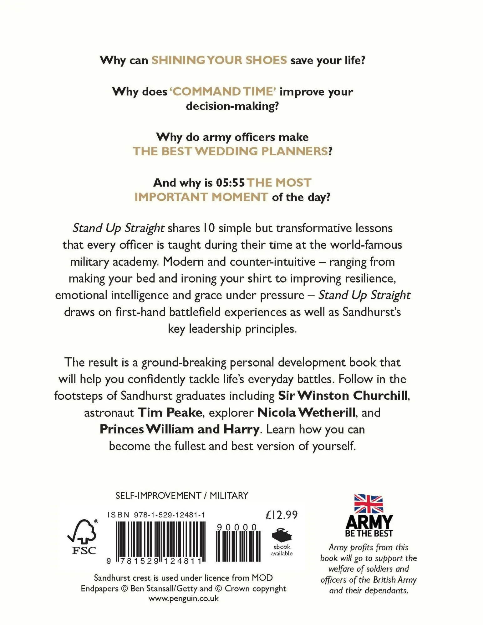 Rückseite: 9781529124811 | Stand Up Straight | Major General Paul Nanson | Buch | Gebunden | 2019