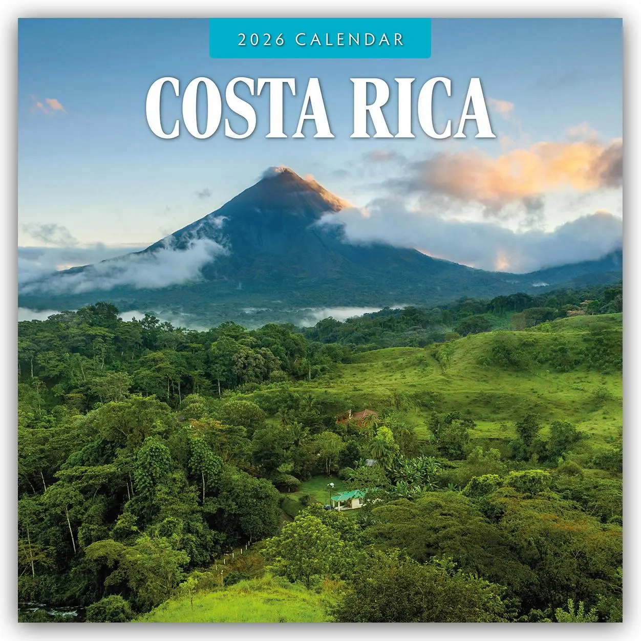 Cover: 9781837014811 | Costa Rica 2026 Square Wall Calendar | Red Robin | Taschenbuch | 14 S.