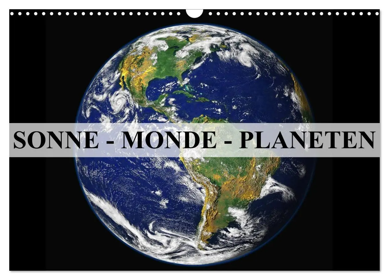 Cover: 9783516054811 | Sonne, Monde und Planeten (Wandkalender 2026 DIN A3 quer), CALVENDO...