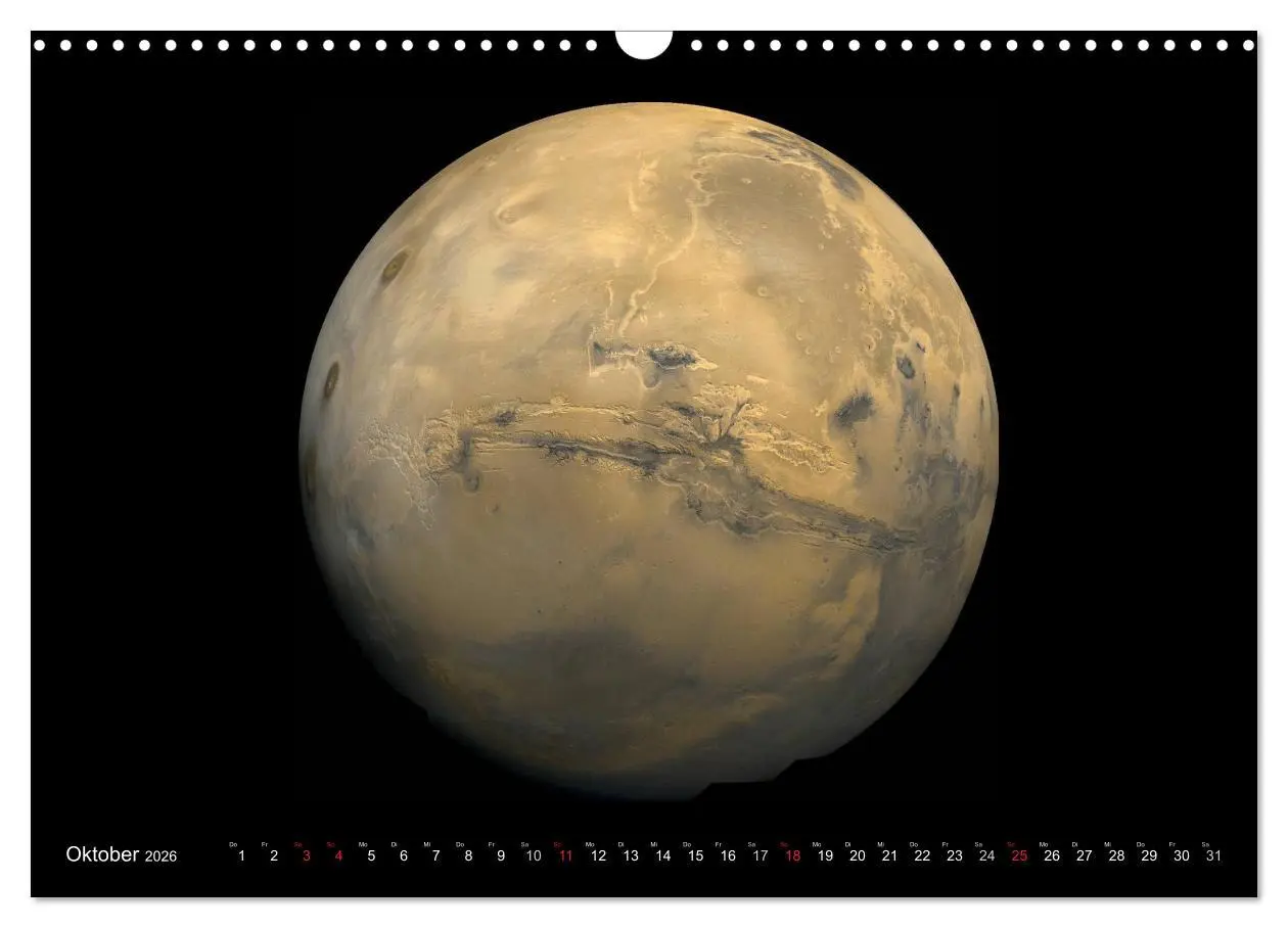 Bild: 9783516054811 | Sonne, Monde und Planeten (Wandkalender 2026 DIN A3 quer), CALVENDO...