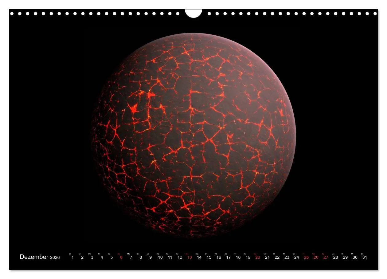 Bild: 9783516054811 | Sonne, Monde und Planeten (Wandkalender 2026 DIN A3 quer), CALVENDO...