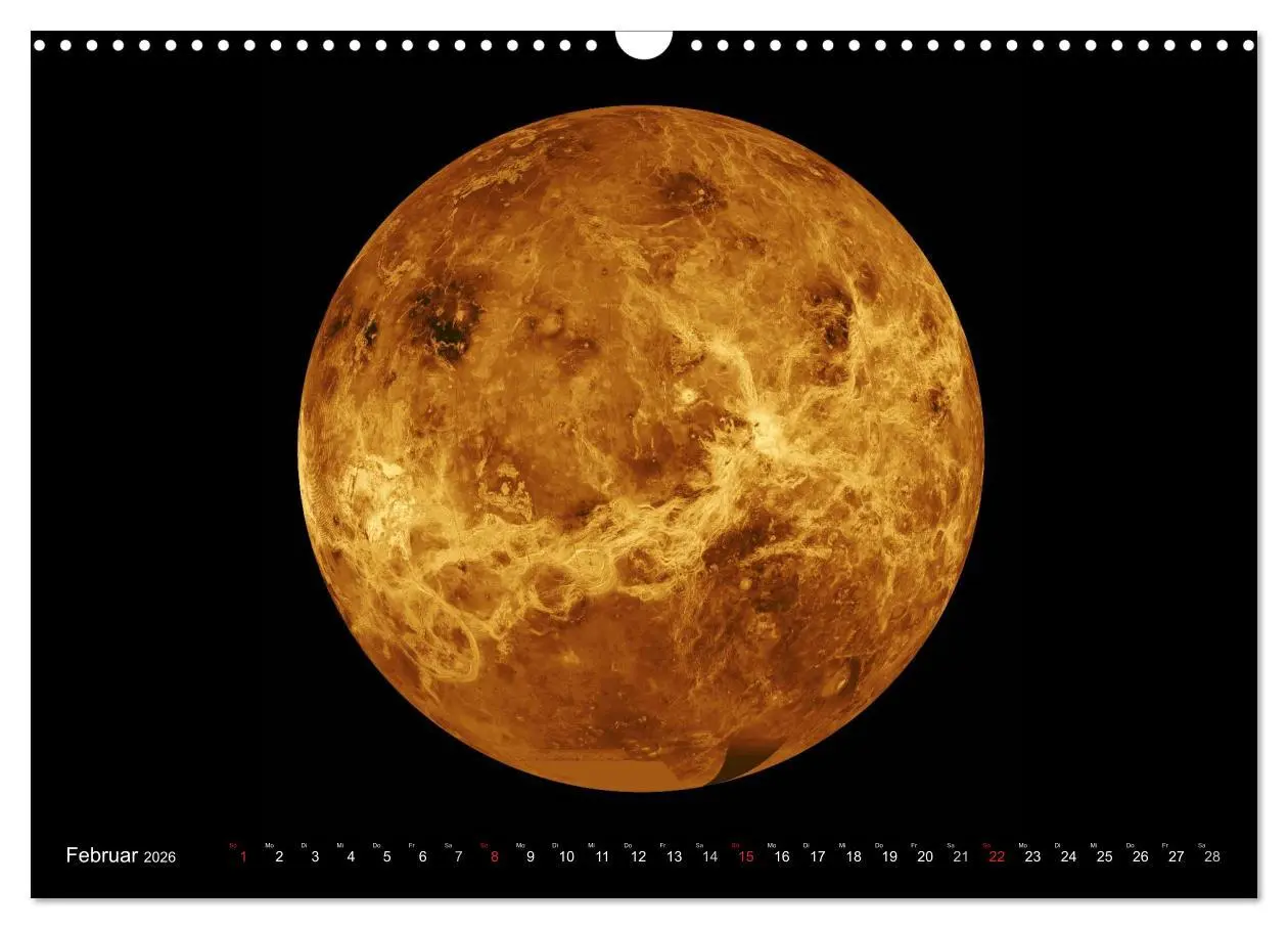 Bild: 9783516054811 | Sonne, Monde und Planeten (Wandkalender 2026 DIN A3 quer), CALVENDO...
