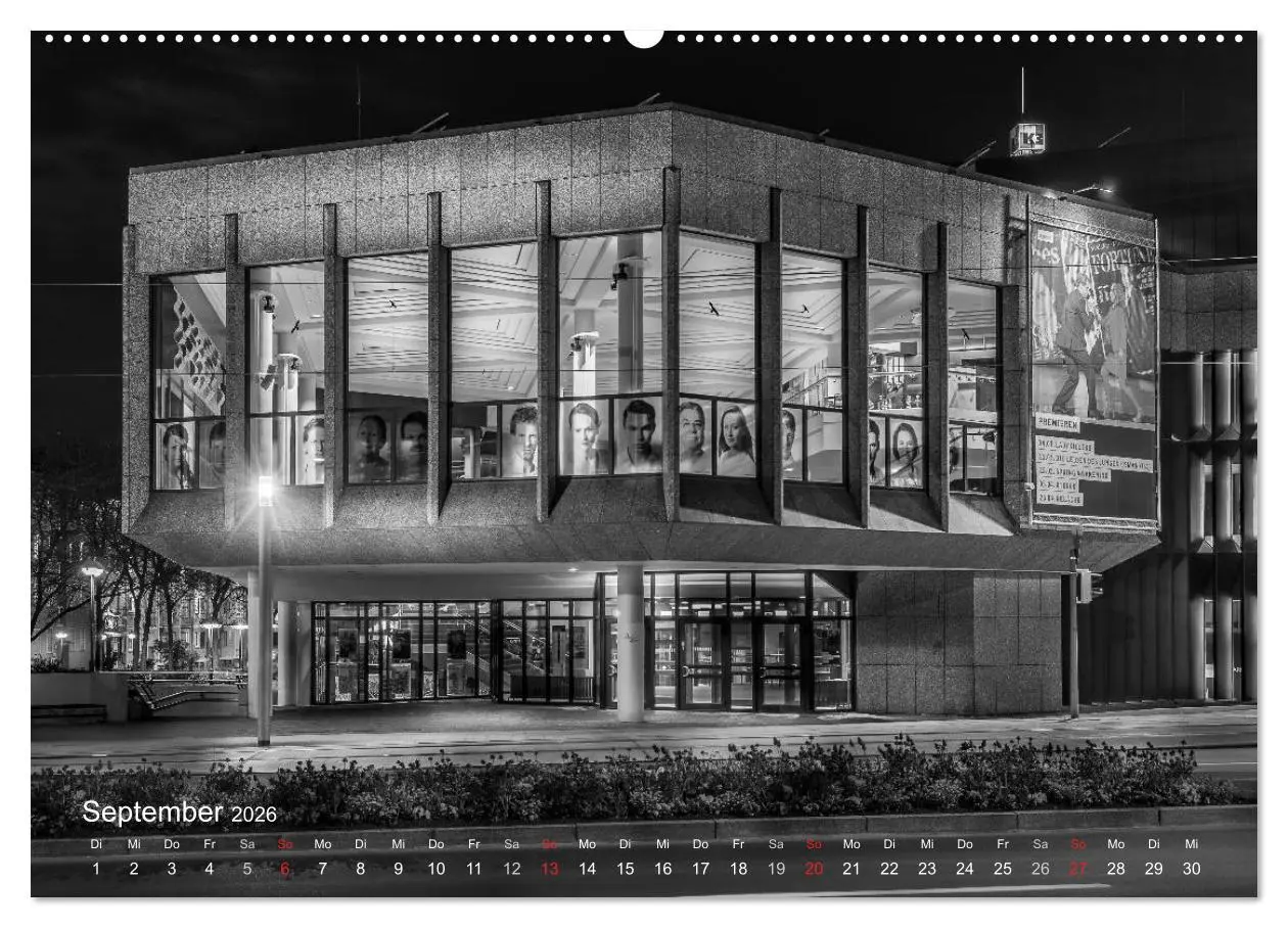 Bild: 9783516124811 | Heilbronn bei Nacht (Wandkalender 2026 DIN A2 quer), CALVENDO...