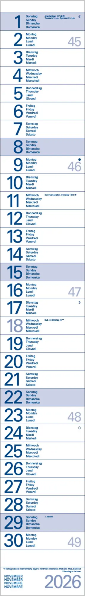 Bild: 9783731884811 | Streifentimer 2026 | Verlag Korsch | Kalender | Spiralbindung | 12 S.