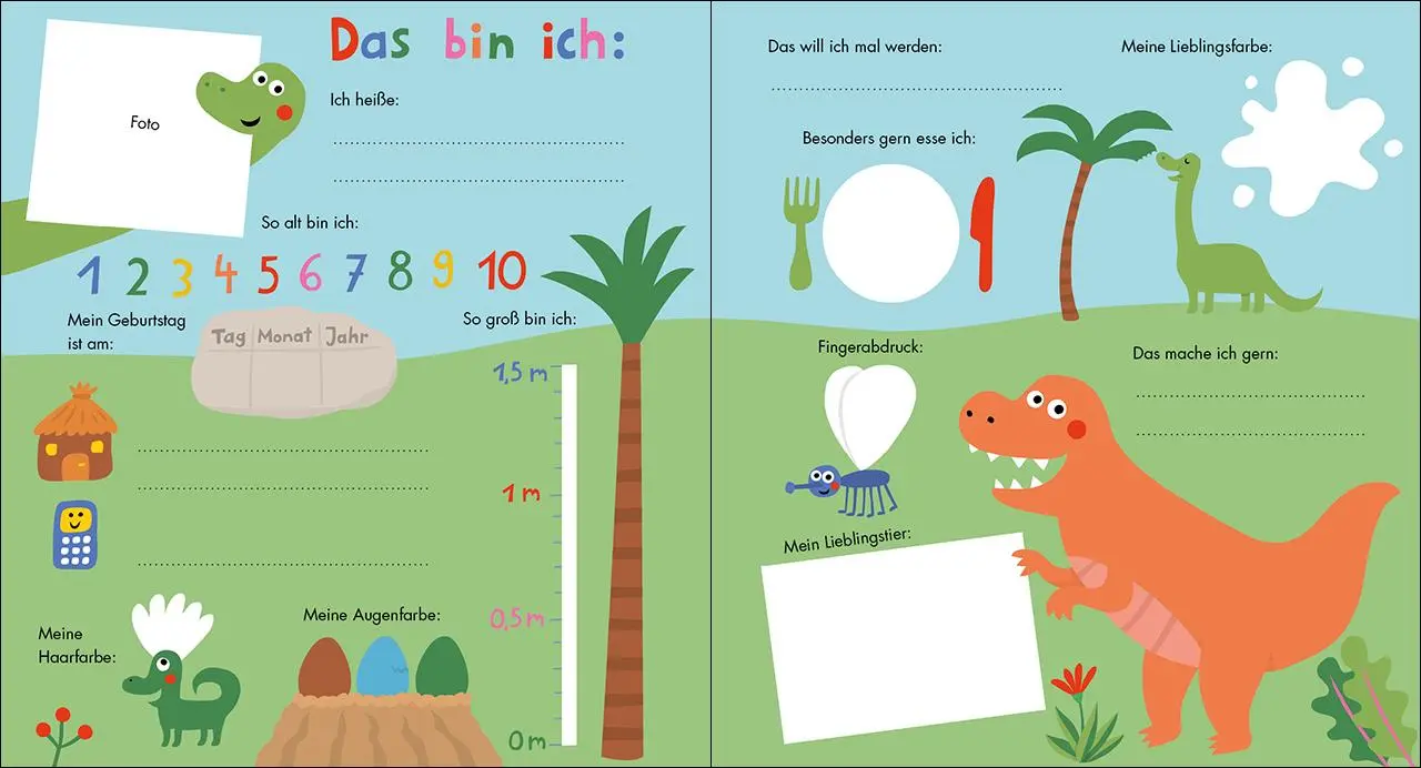 Bild: 9783743214811 | Meine allerersten Freunde (Dinos) | Nastja Holtfreter | Buch | 64 S.