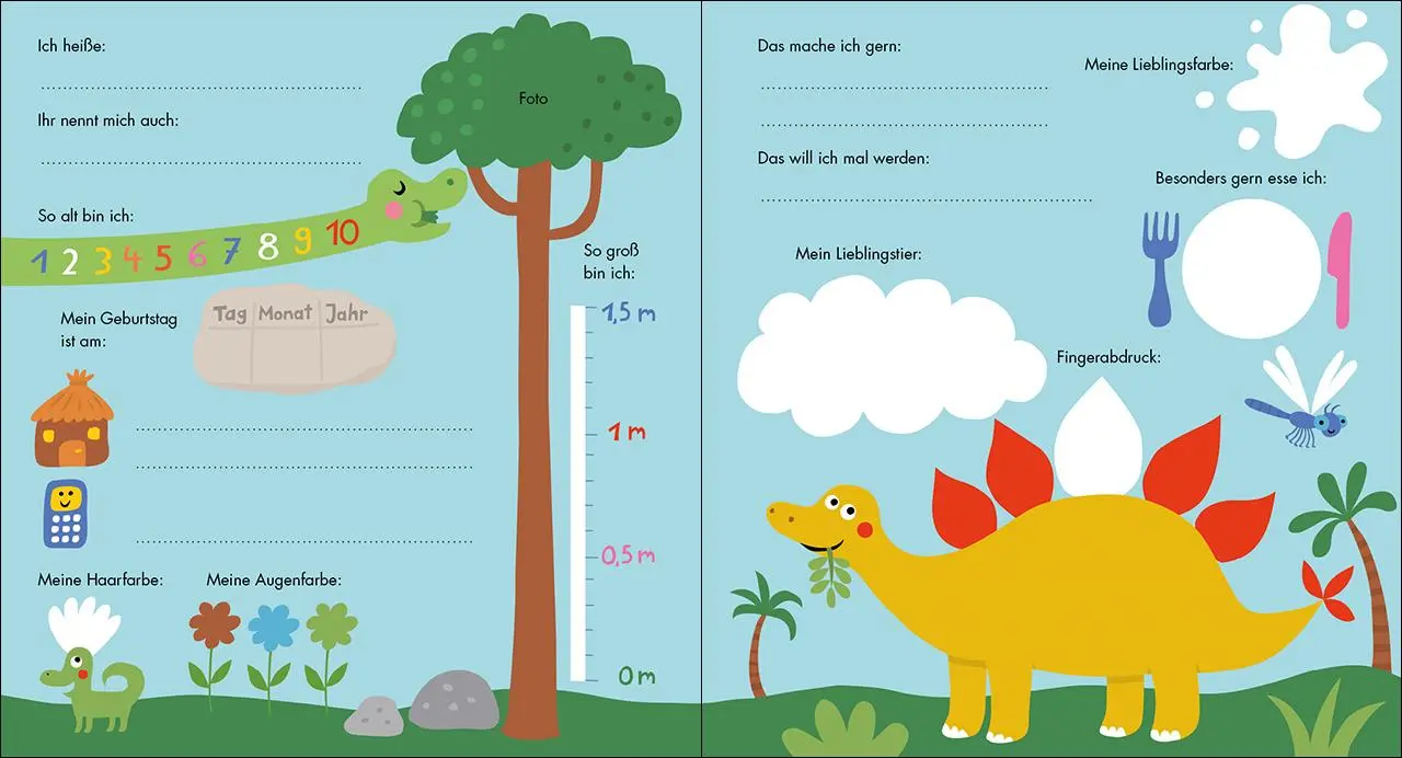 Bild: 9783743214811 | Meine allerersten Freunde (Dinos) | Nastja Holtfreter | Buch | 64 S.