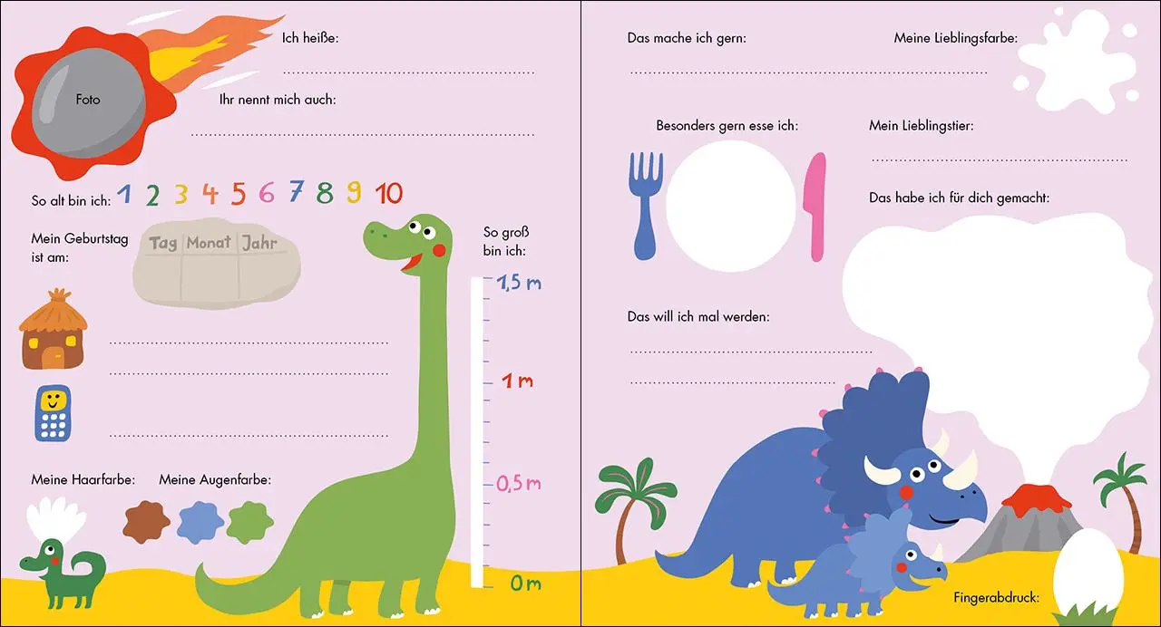 Bild: 9783743214811 | Meine allerersten Freunde (Dinos) | Nastja Holtfreter | Buch | 64 S.