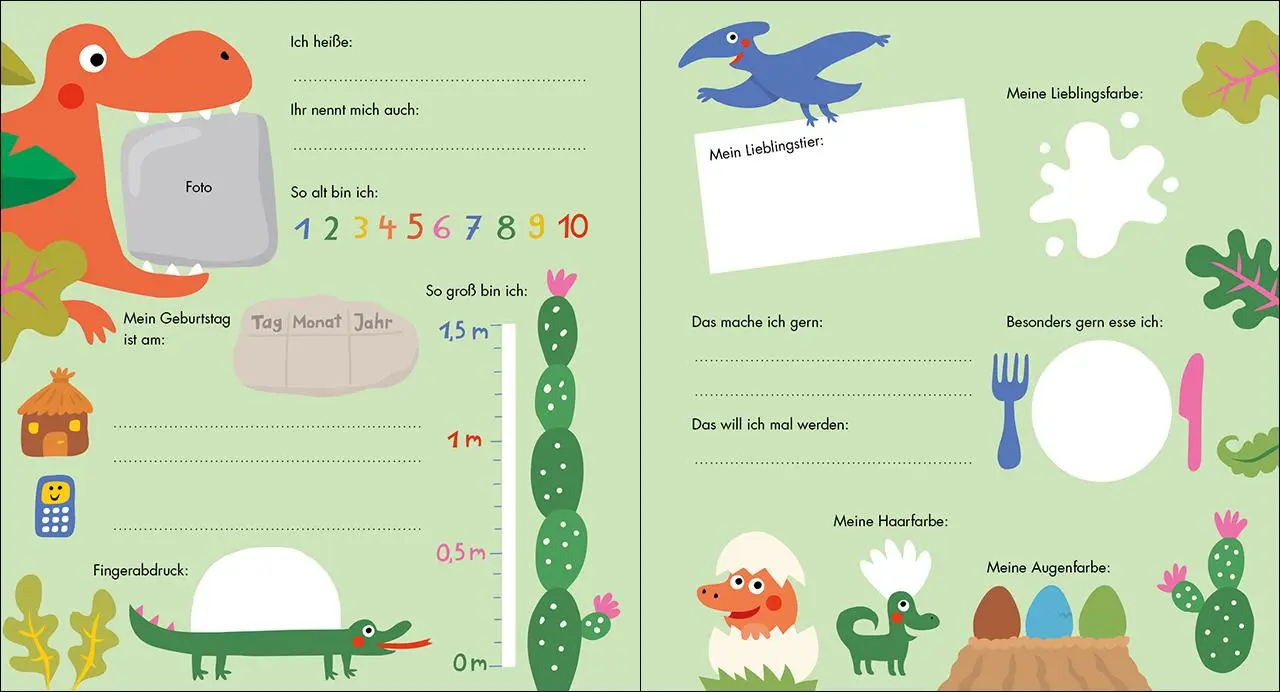 Bild: 9783743214811 | Meine allerersten Freunde (Dinos) | Nastja Holtfreter | Buch | 64 S.