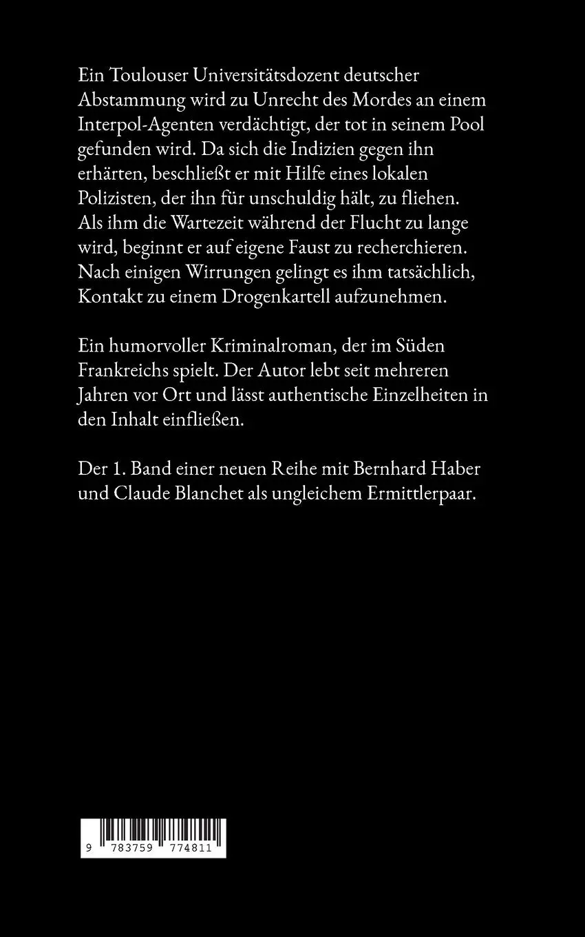 Rückseite: 9783759774811 | Schnee in Toulouse | Matthieu Bonmot | Taschenbuch | 332 S. | Deutsch