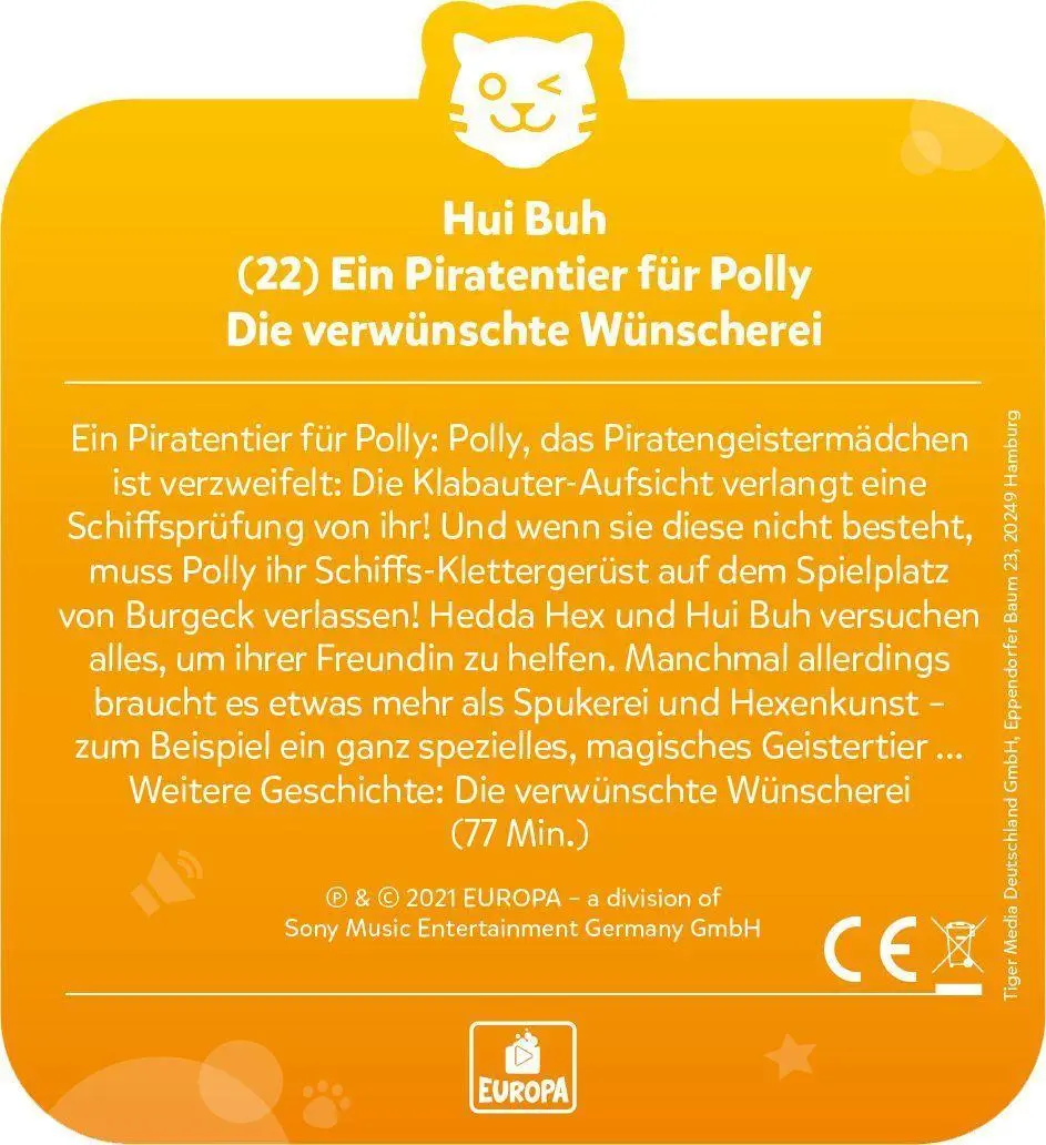Bild: 4260535484911 | tigercard - HuiBuh 22 | Deutsch | 2021 | Tiger Media Deutschland