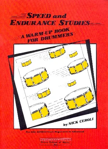 Cover: 9780739024911 | Speed and Endurance Studies | A Warm-Up Book for Drummers | Ceroli