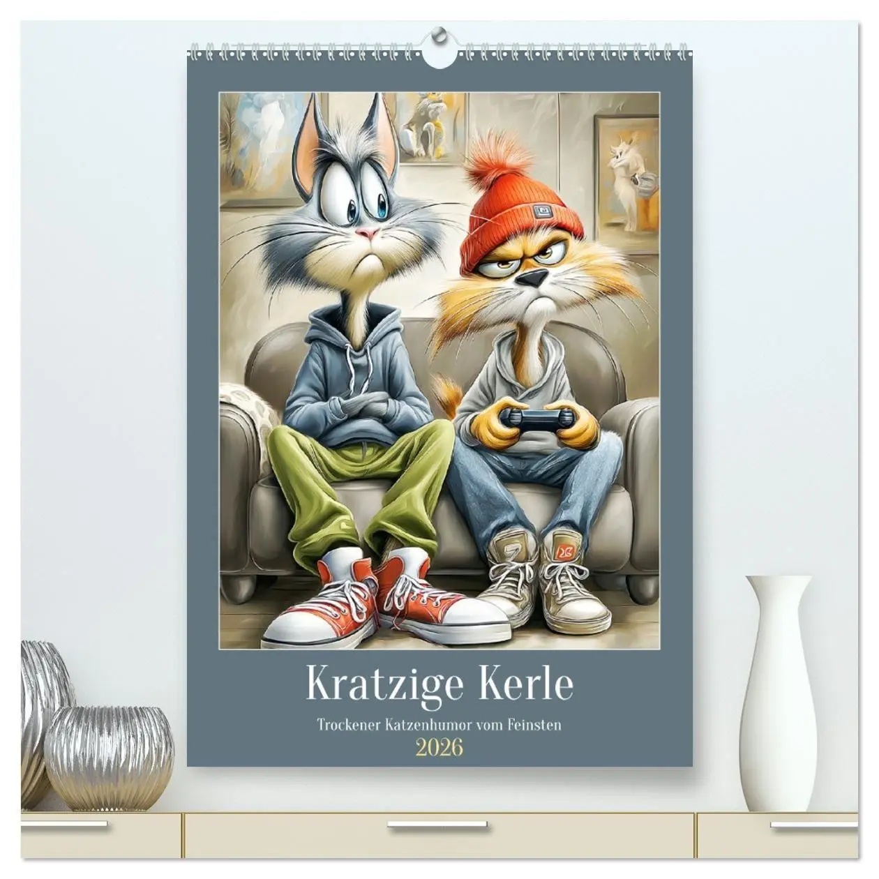 Cover: 9783516734911 | Kratzige Kerle. Trockener Katzenhumor vom Feinsten (hochwertiger...