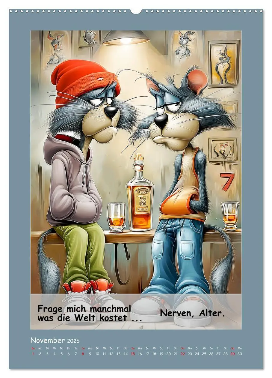 Bild: 9783516734911 | Kratzige Kerle. Trockener Katzenhumor vom Feinsten (hochwertiger...